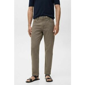 Blugi regular-fit cu buzunare - Maro taupe imagine