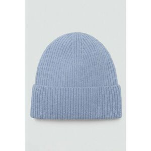 Caciula din tricot cu aspect stralucitor - Albastru pastel imagine