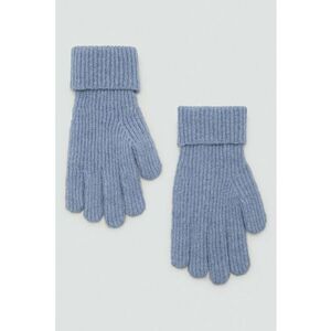Manusi uni din tricot - Albastru pastel imagine