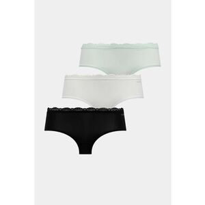 Set 3 perechi de chiloti tanga LV00QD5302 Multicolor - Multicolor imagine