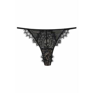 Chiloti tip tanga - dama - Negru - Oksana - Negru imagine