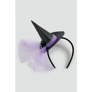 Bentita cu tematica Halloween - Negru/Lila imagine