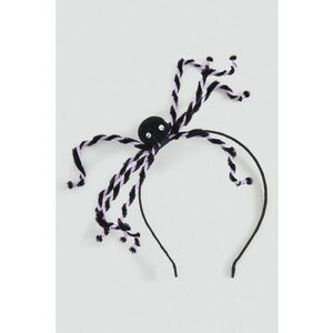 Bentita cu tematica Halloween - Negru/Lila imagine