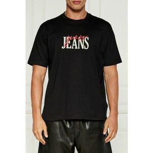 Tricou barbati Oversize M4YI47 - Negru imagine