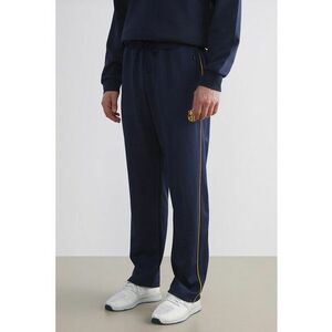Pantaloni de trening cu buzunare cu fermoar - Bleumarin imagine
