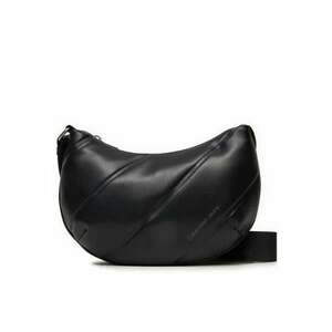 Geanta dama Quilted Crescent Cb Bag24 K60K612370 Negru 24 x 17 x 6.5 cm imagine