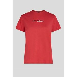 Tricou cu imprimeu logo - Rosu imagine