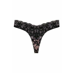 Chiloti de tip tanga Klara Negru - Negru imagine