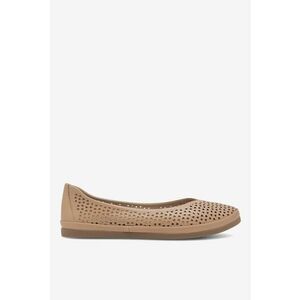 Balerini 5903419904325 - Piele naturala - Bej - Bej imagine