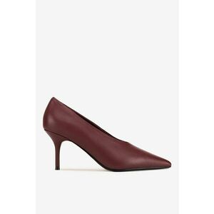 Pantofi dama 5903419939211 - Piele naturala - Rosu - Rosu imagine