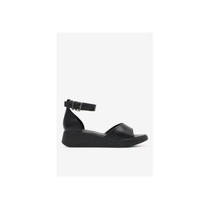 Sandale dama 5903698621401 - Piele naturala - Negru - Negru imagine