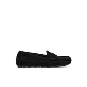Mocasini dama - Piele ecologica - Negru - Negru imagine