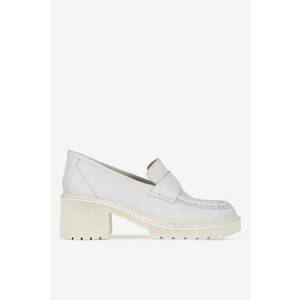 Pantofi dama 5905588650607 - Piele naturala - Alb - Alb imagine