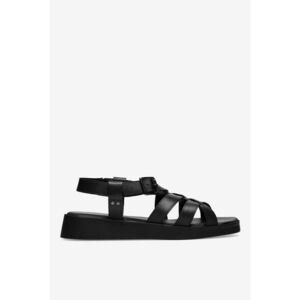 Sandale dama 5905588699347 - Piele naturala - Negru - Negru imagine