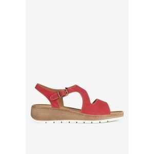 Sandale dama 5905588701460 - Piele nabuc - Maro - Maro imagine