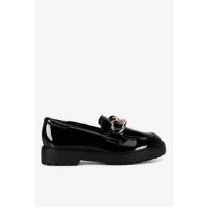 Mocasini dama 5905588821694 - Sintetic - Negru - Negru imagine