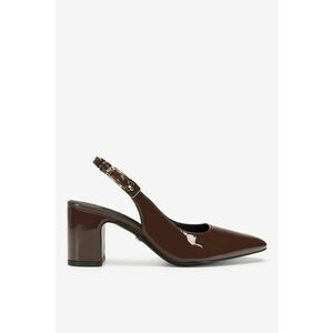 Pantofi dama 5905588879978 - Piele naturala - Maro - Maro imagine