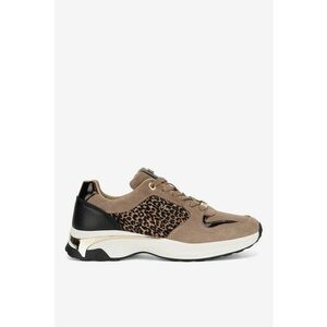 Pantofi dama 5905588895275 - Piele intoarsa - Bej - Bej imagine
