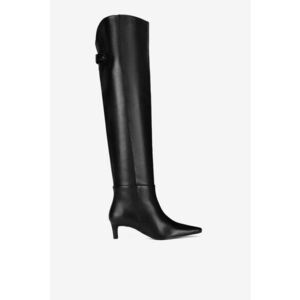 Cizme dama 5905588900337 - Piele naturala - Negru - Negru imagine