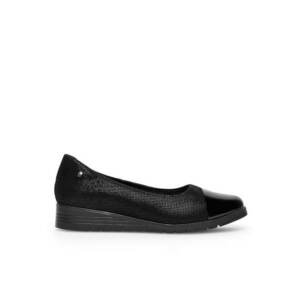 Pantofi sport dama - Piele naturala - Negru - Negru imagine