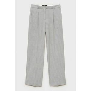 Pantaloni drepti - Gri inchis imagine