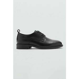 Pantofi derby din piele - Negru imagine
