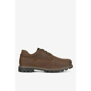 Pantofi barbati 5905588931010 - Piele nabuc - Maro - Maro imagine