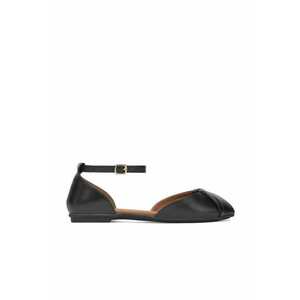 Sandale dama 5903698601748 - Piele naturala - Negru - Negru imagine