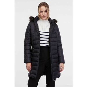 Geaca lunga si matlasata - Negru imagine