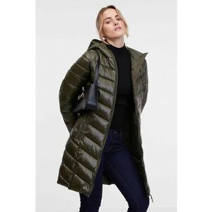 Geaca matlasata cu buzunare laterale - Kaki inchis imagine
