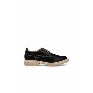 Pantofi Oxford dama - 590559 - Piele naturala - Negru - imagine