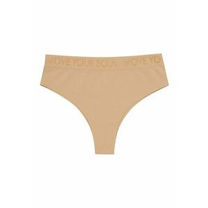 Chiloti dama bej - poliamida - inalta - maternity imagine