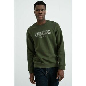 Bluza de trening cu logo brodat - Verde aquamarin/Alb murdar imagine