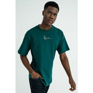 Tricou de bumbac cu logo - Verde imagine