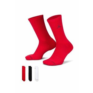 Set de sosete unisex pentru baschet - 3 perechi - Rosu/Alb/Negru imagine