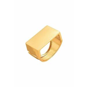 Bratara aurie - forma minimalista - Diametru: 6 cm - Patti C8 imagine