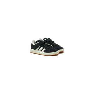Pantofi sport din piele intoarsa cu - Negru imagine