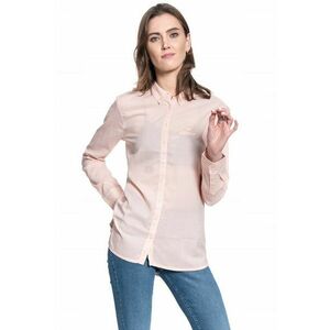 Camasa Dama - Edda Bdc Longblouse - Compozitie Material: 100% Bumbac - Croi: Regular Fit - Inchidere: Nasturi - Numar Buzunare: 0 - Marime S - Roz imagine