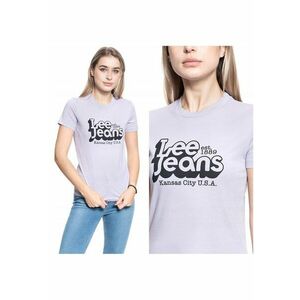 Tricou T-Shirt - Slim Logo Tee - Croi Regular - 100% Bumbac - Violet - Mane Scurta - S - Violet - 1 Bucata imagine