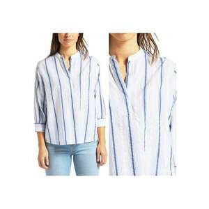 Bluza Dama - Bluza Esentiala - Croi: Regular Fit - Stil: Lejer - Inchidere: Fara - Compozitie Material: 60% Bumbac - 40% Modal - M - Surf Blue - 1 Bucata imagine
