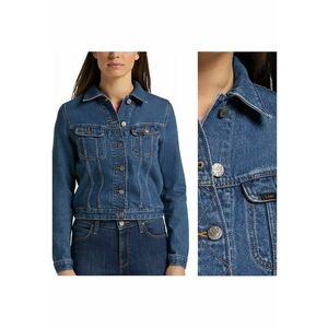 Jacheta Din Denim - Rider Jacket - Croi Normal - Inchidere: Nasturi - Compozitie Material: 100% Bumbac - Numar De Buzunare: 2 - XS - Albastru - 1 Bucata imagine