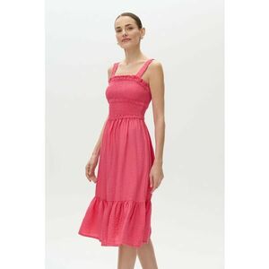 Rochie uni evazata - Coral imagine