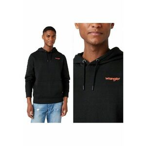 Hanorac Barbati - Vibrations Hoody - Nepermis - Cu Gluga - Regular Fit - 2 Buzunare - 100% Bumbac - Confortabil - Stilat - Durabil - Ideal Pentru Zi Cu Zi - Marimea L - Negru imagine