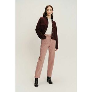 Cardigan lejer din amestec de modal - Visiniu imagine