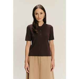 Tricou polo uni - Maro inchis imagine