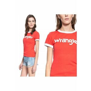 Tricou Dama - Ss Ringer Tee - Rosu - Compozitie Material: 100% Bumbac - Croi: Regular Fit - Inchidere: Fara - 1 Bucata - Rosu imagine