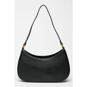 Geanta crossbody de piele ecologica cu bareta detasabile - Negru imagine