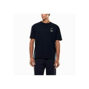 Tricou train logo series m tee ss - Albastru imagine
