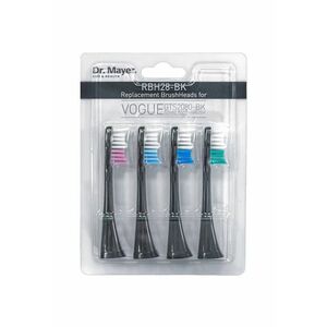 Set 4 rezerve pentru periuta sonica Dr. Mayer GTS2080BK - negru imagine