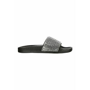 Papuci stralucitori Pop Ups - New Spark - Negru/Argintiu imagine